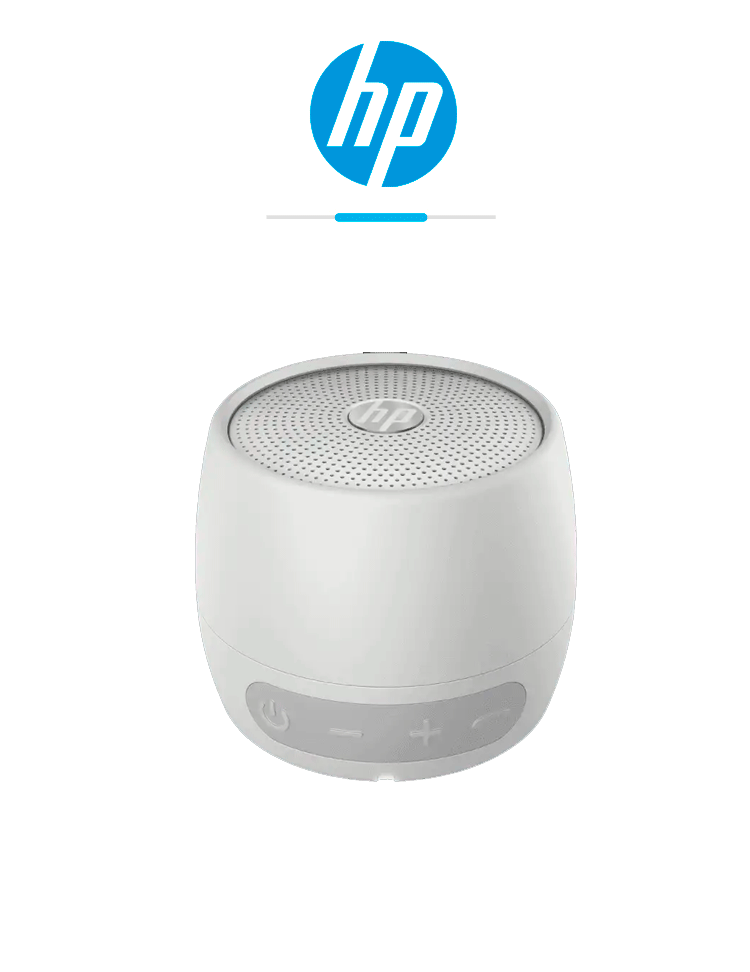 PARLANTE HP BT SPEAKER 360 SILVER