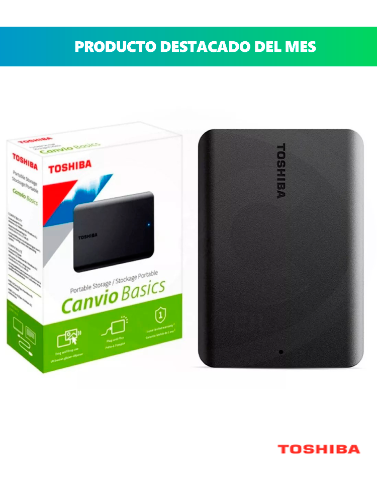 DISCO EXTERNO 1TB CANVIO BASIC