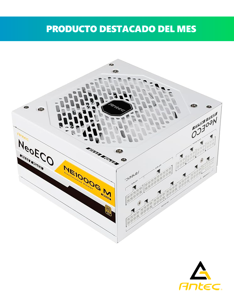 FUENTE 80 PLUS NEO 1000W WHITE