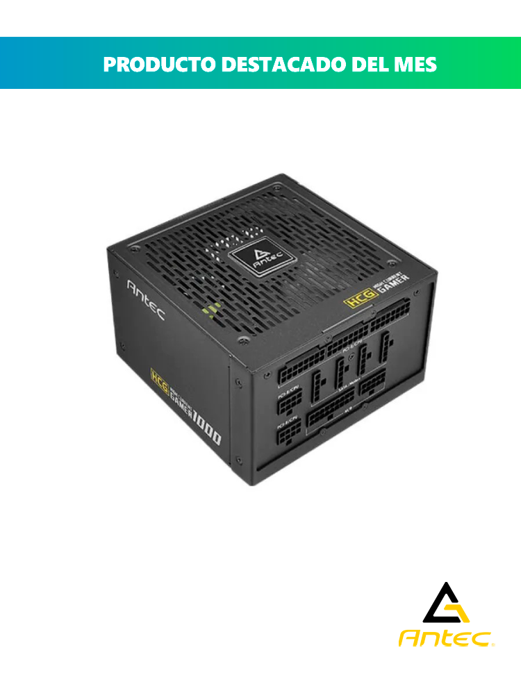 FUENTE 80 PLUS HCG1000 PRO