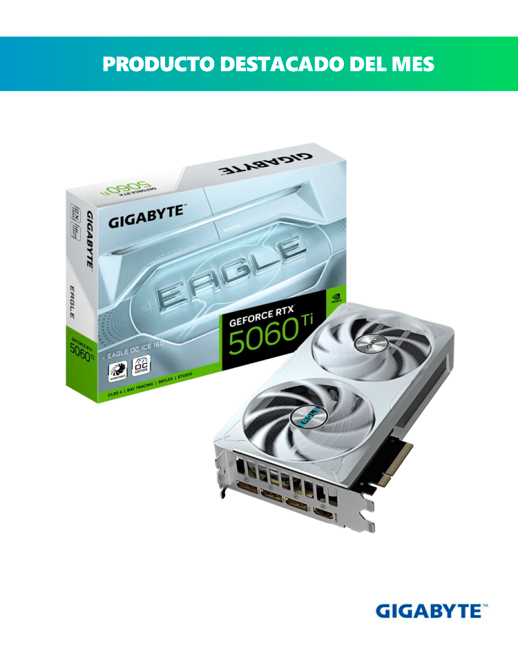 RTX 5060TI EAGLE ICE OC 16GB