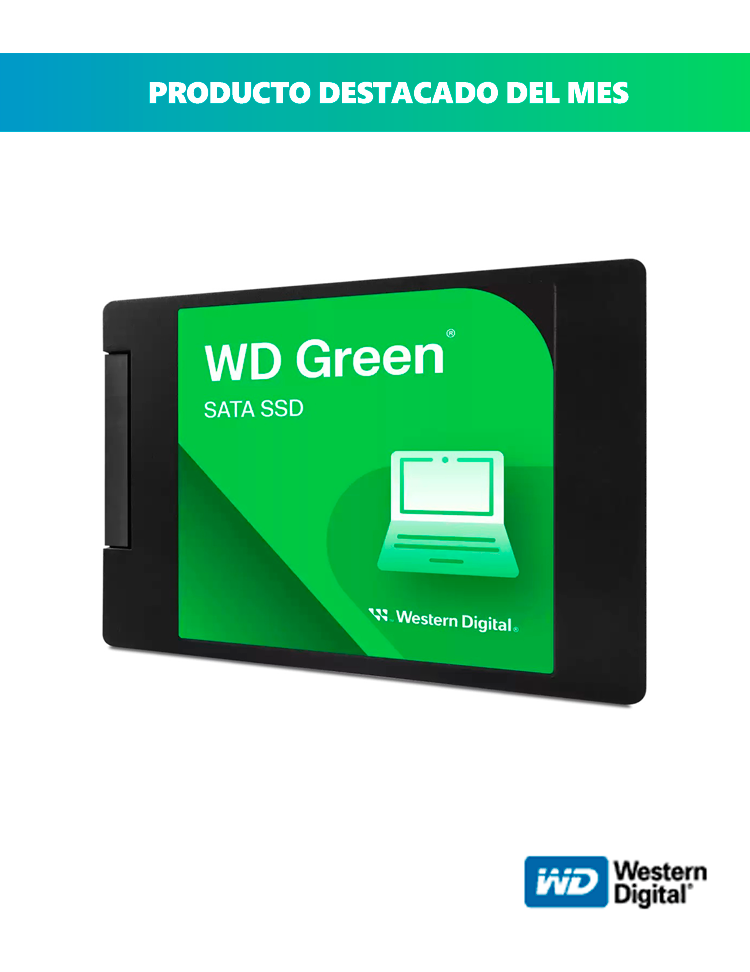 SSD GREEN 480GB 2.5. INT SATA
